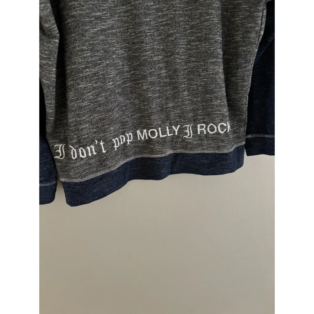 2ndz Hooded Two Toned Sweatshirt Custom Embroidered 
